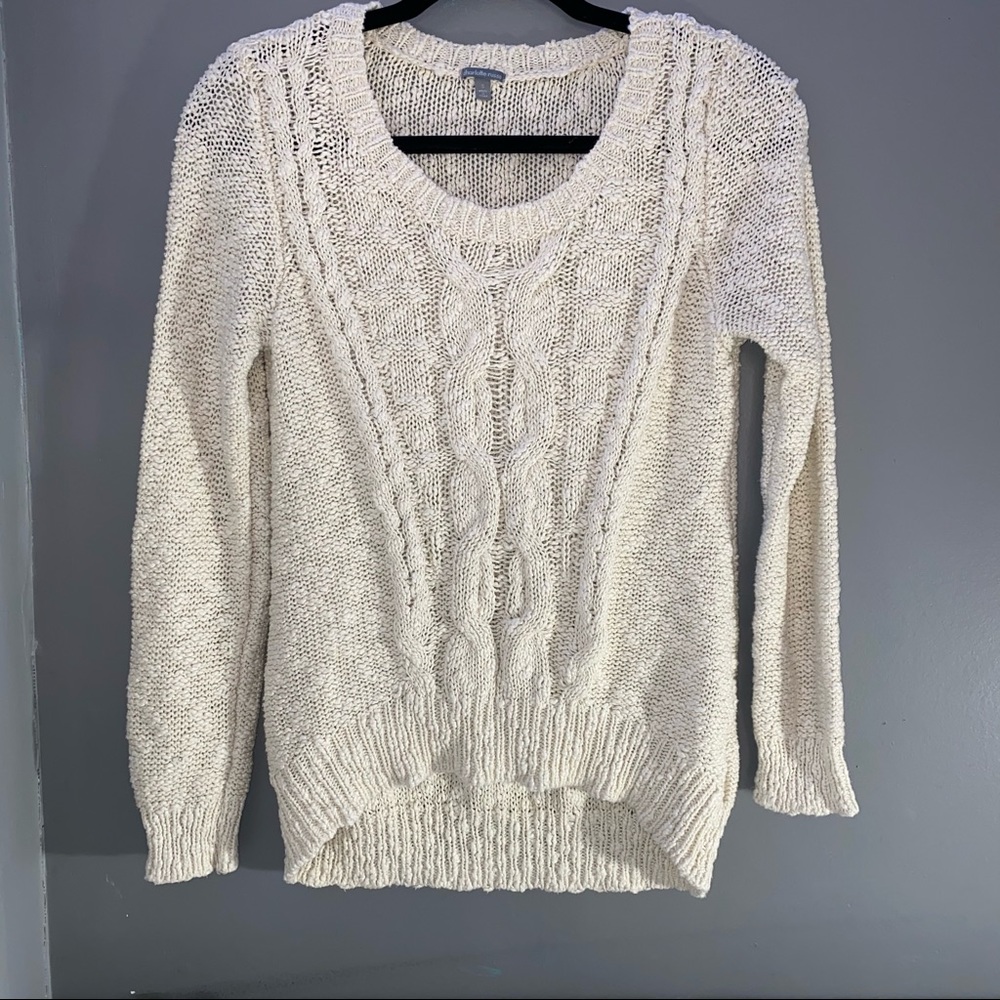 Charlotte Russe Cable Knit Sweater Size Small